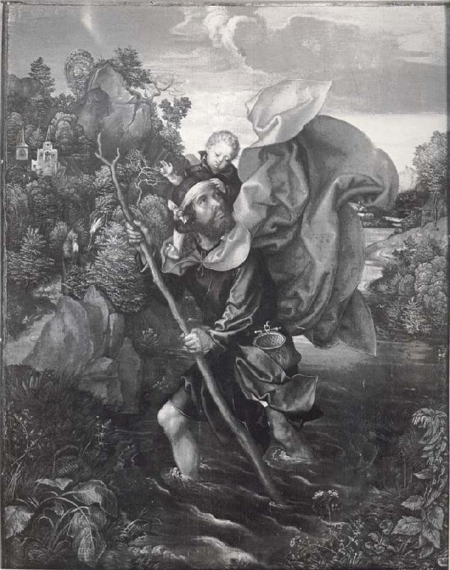 Albrecht Durer St.Christopher Germany oil painting art